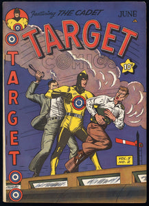 Target Vol. 5 #2 Novelty Press 1944 (VG+) Superhero Cover! HTF!