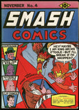 Smash Comics #4 Quality 1939 (FN-) Golden Age VERY RARE!
