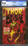 Thor #153 CGC 9.4 (1968) Book-Length Stories Begin! Jack Kirby!