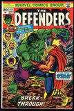 Defenders #10 Marvel 1973 (FN+) Classic Thor vs Hulk Cover!