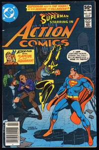 Action Comics #521 DC 1981 (VF/NM) 1st App of Vixen! NEWSSTAND!