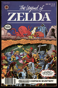 Legend of Zelda Vol. 1 #2 Valiant 1991 (VF+) 2nd Series