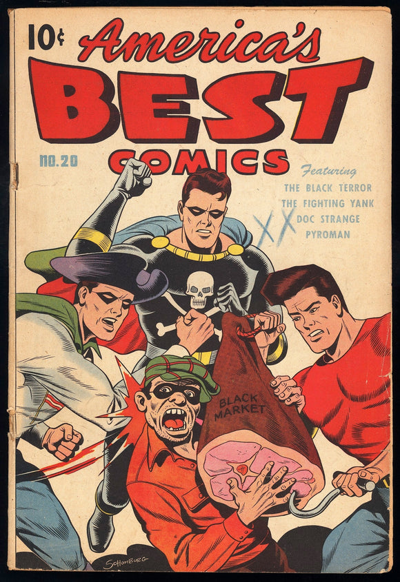 America's Best Comics #20 1946 (VG) Alex Schomburg! Golden Age HTF!