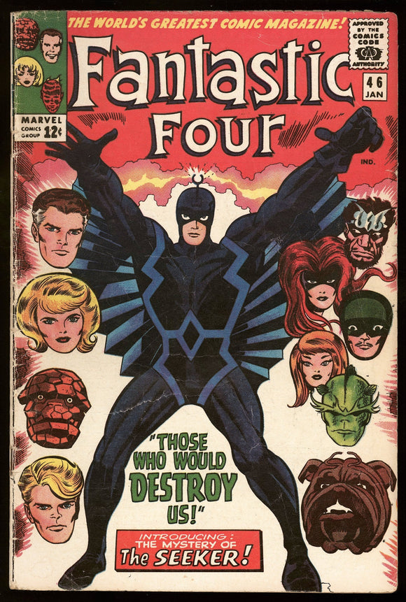 Fantastic Four #46 Marvel 1966 (VG) 1st Appearance of Blackbolt!