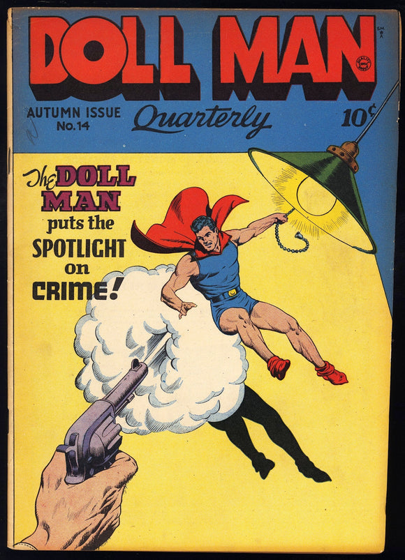 Doll Man #14 Quality Comics 1947 (VG/FN) Golden Age HTF!