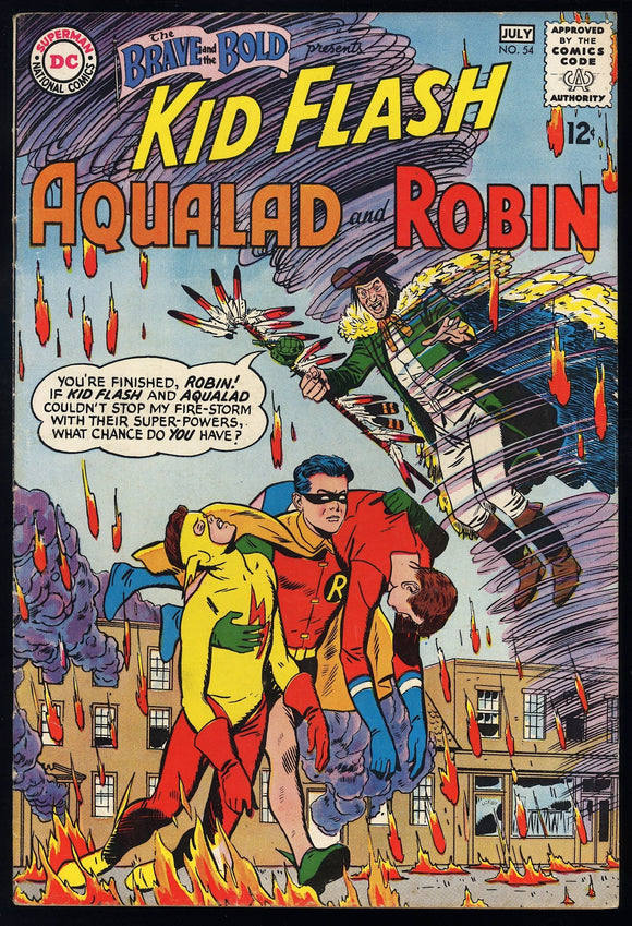 Brave and the Bold #54 DC 1964 (FN+) 1st Appearance of the Teen Titans!