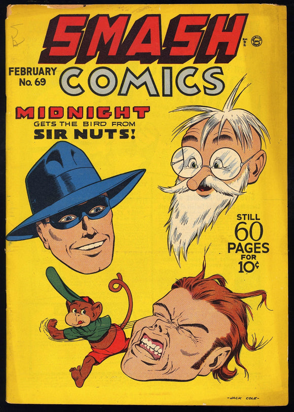 Smash Comics #69 Quality Comics 1947 (VG+) Golden Age HTF!