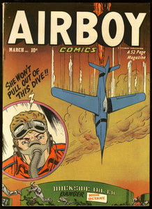Airboy Comics Vol. 8 #2 Hillman 1951 (FN+) Golden Age HTF!