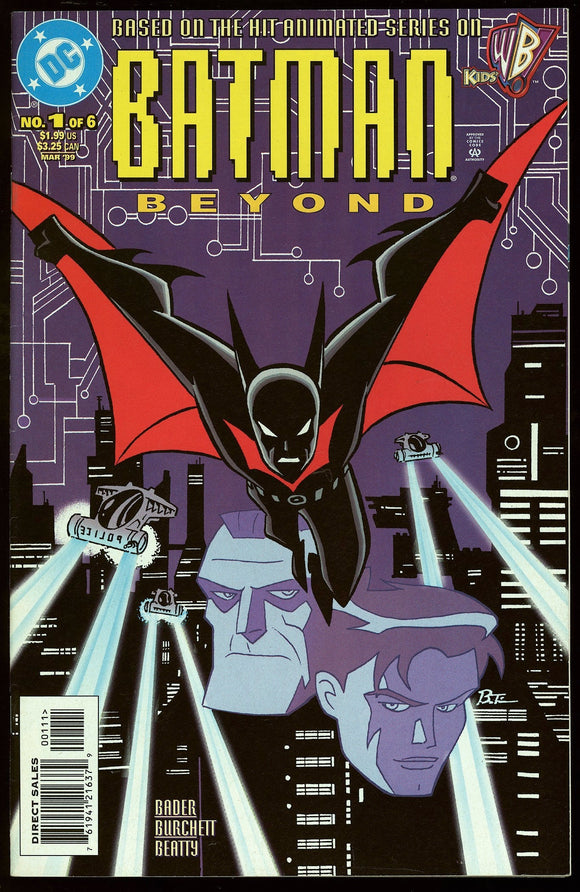 Batman Beyond #1 DC 1999 (VF+) 1st App of Terry McGinnis! 1st Printing!