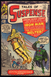 Tales of Suspense #47 Marvel 1963 (G/VG) 1st Melter! ~Water Damage~