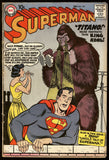 Superman #127 DC Comics 1959 (VG+) Origin & 1st App of Titano!