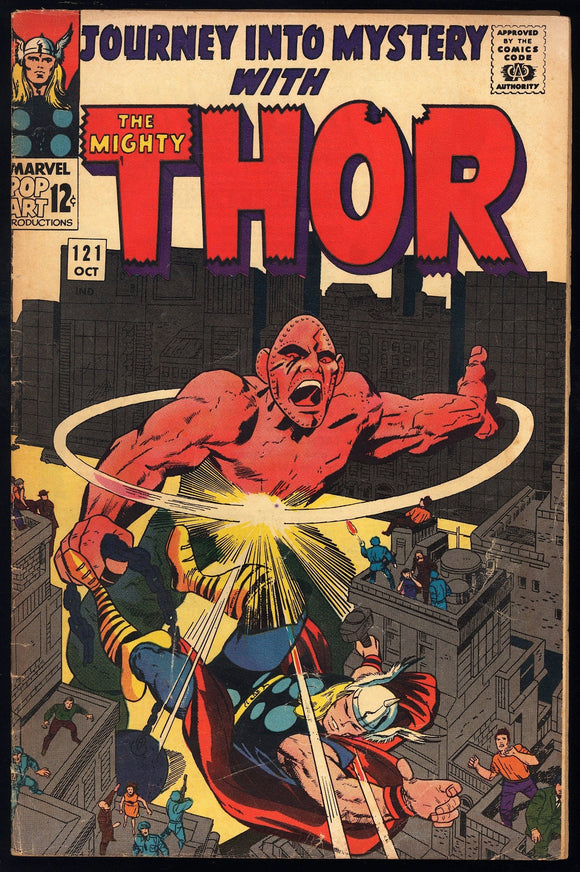 Journey Into Mystery #121 Marvel 1965 (VG+) Thor Vs. Absorbing Man!