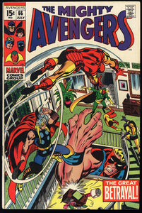 Avengers #66 Marvel 1969 (FN+) 1st Appearance of Ultron-6!