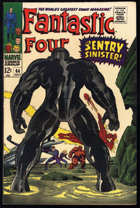 Fantastic Four #64 Marvel 1967 (FN) 1st App of Kree Sentry!