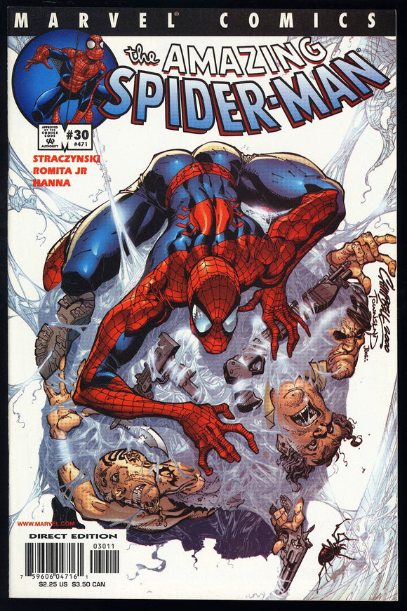 Amazing Spider-Man Vol. 2 #30 2001 (NM+) 1st App of Morlun & Ezekiel!