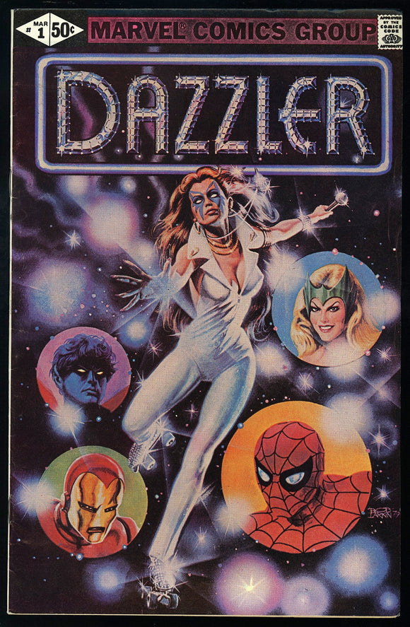 Dazzler #1 Marvel Comics 1981 (VF-) 1st Solo Dazzler Series! HOT!