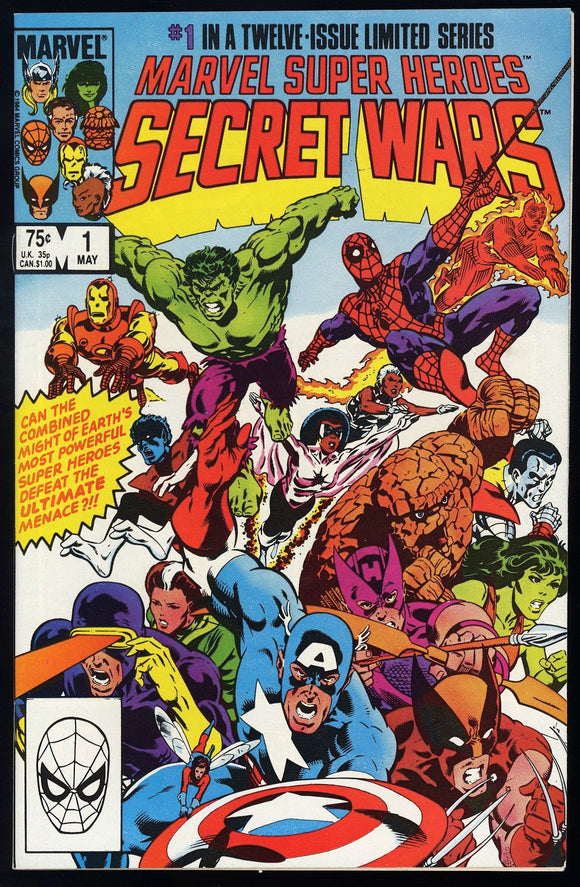 Marvel Super Heroes Secret Wars #1 1984 (NM) 1st App of the Beyonder!