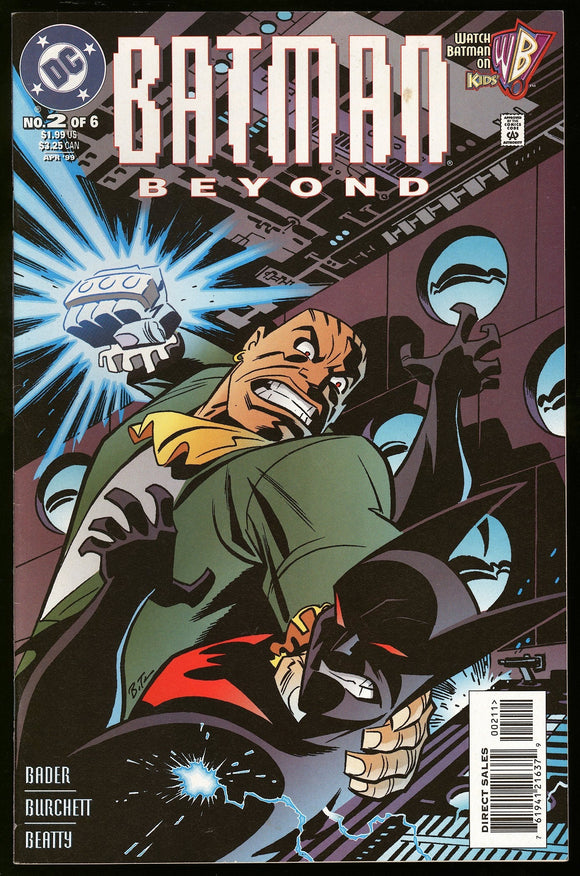 Batman Beyond #2 DC 1999 (VF-) 1st Terry McGinnis as Batman!