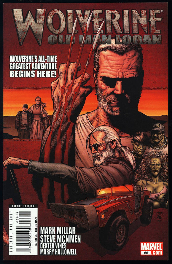 Wolverine #66 Marvel 2008 (NM+) 1st Appearance of Old Man Logan!
