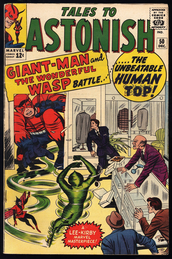 Tales to Astonish #50 Marvel 1963 (FN) 1st App of the Human Top!