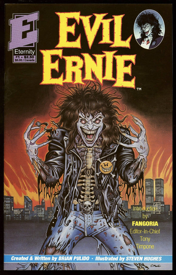 Evil Ernie #1 Eternity 1991 (NM-) Origin & 1st Appearance of Evil Ernie!