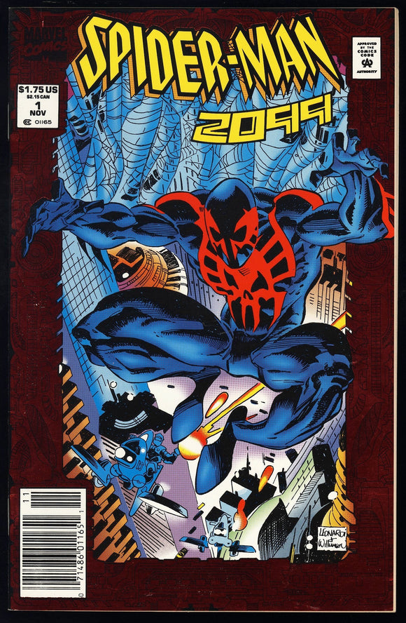 Spider-Man 2099 #1 Marvel 1992 (NM-) NEWSSTAND! Origin!
