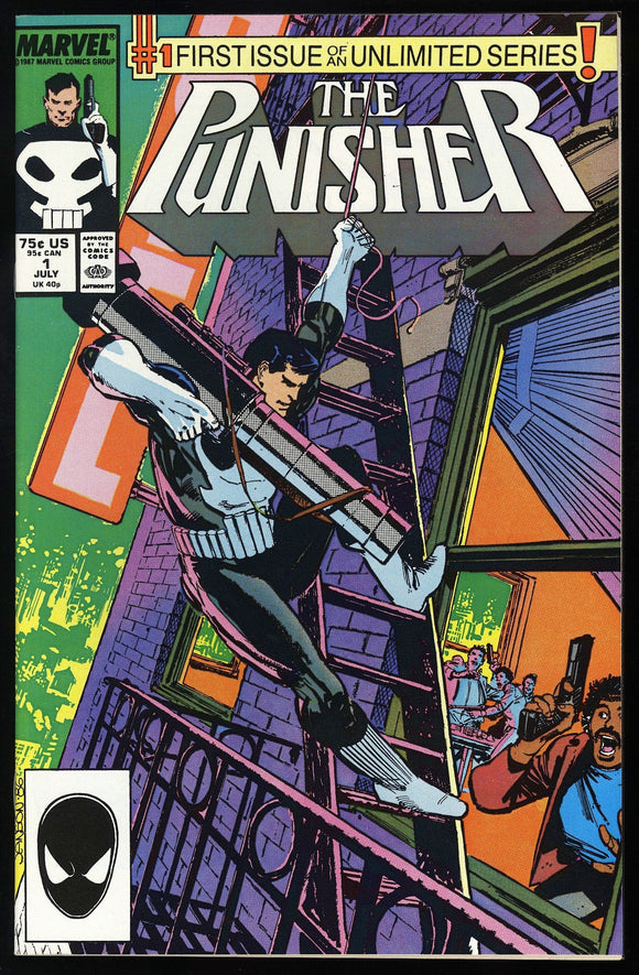 The Punisher #1 Marvel 1987 (NM+) 1st Ongoing Series!