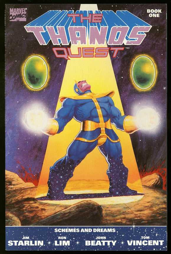Thanos Quest Book One Marvel 1990 (NM+) Infinity Gauntlet Prelude