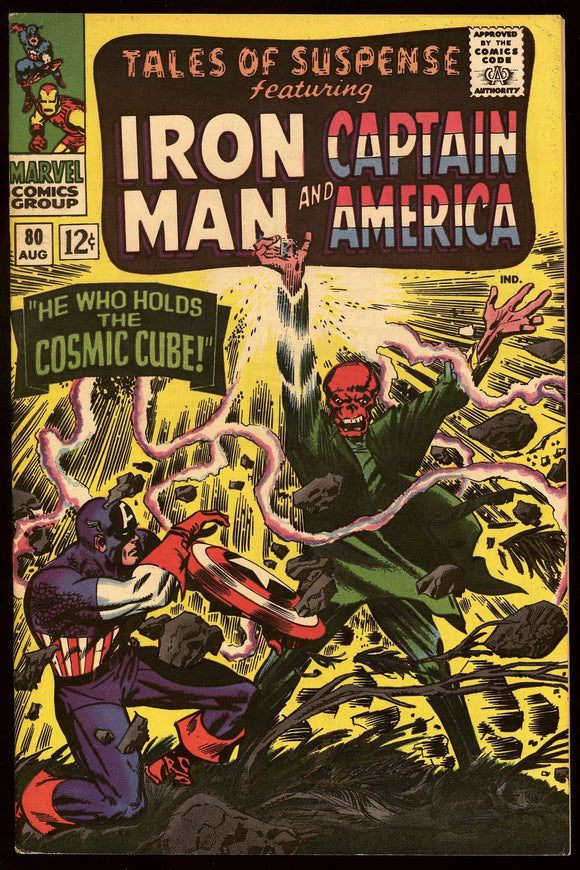 Tales of Suspense #80 Marvel 1966 (VF) 1st Cosmic Cube Saga Begins!