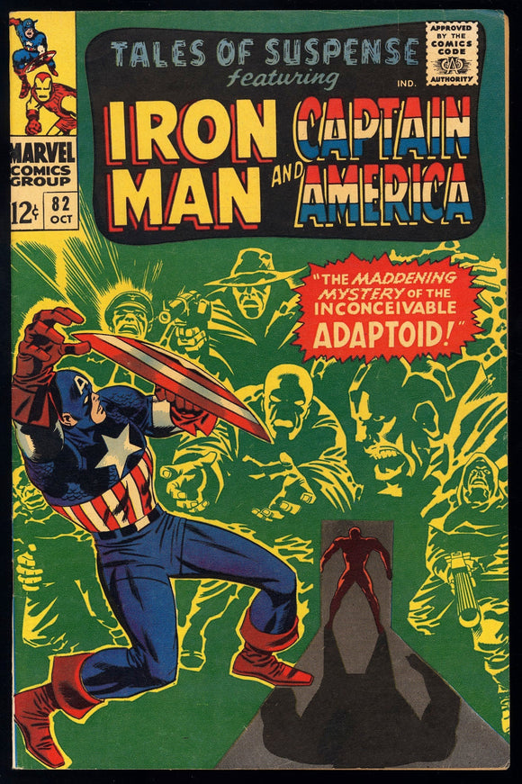 Tales of Suspense #82 Marvel 1966 (VF-) 1st App of Adaptoid!