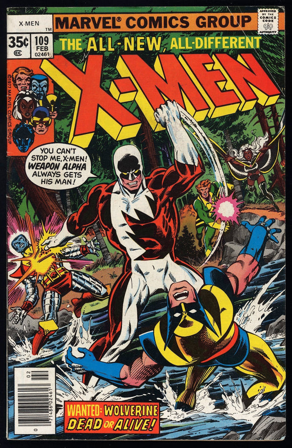 X-Men #109 Marvel 1978 (FN-) 1st Appearance of the Vindicator!