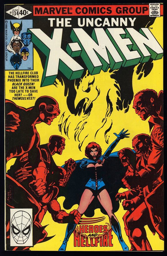 Uncanny X-Men #134 Marvel 1980 (NM-) 1st Appearance of Dark Phoenix!