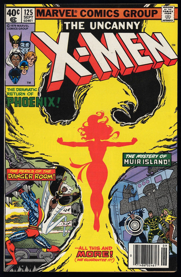 Uncanny X-Men #125 Marvel 1979 (VF+) 1st Full Mutant X! NEWSSTAND!