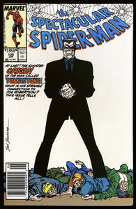 Spectacular Spider-Man #139 1988 (NM-) 1st Tombstone Cover! NEWSSTAND!