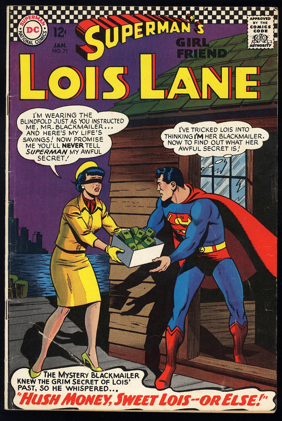 Superman's Girlfriend Lois Lane #71 DC 1967 (FN-) 2nd S.A. Catwoman!