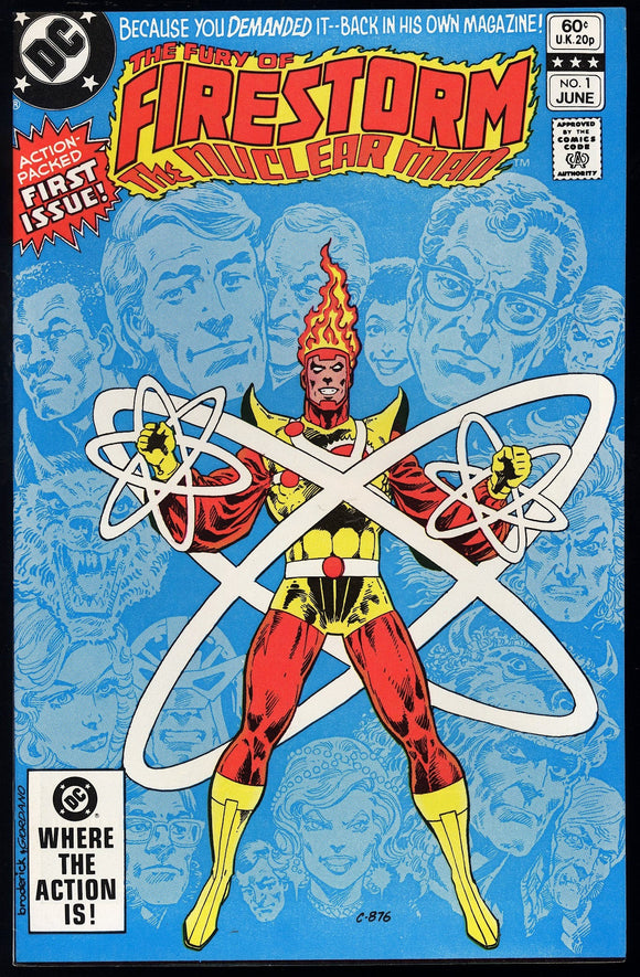 Fury of Firestorm #1 DC 1982 (NM) Origin & 1st App of Black Bison!