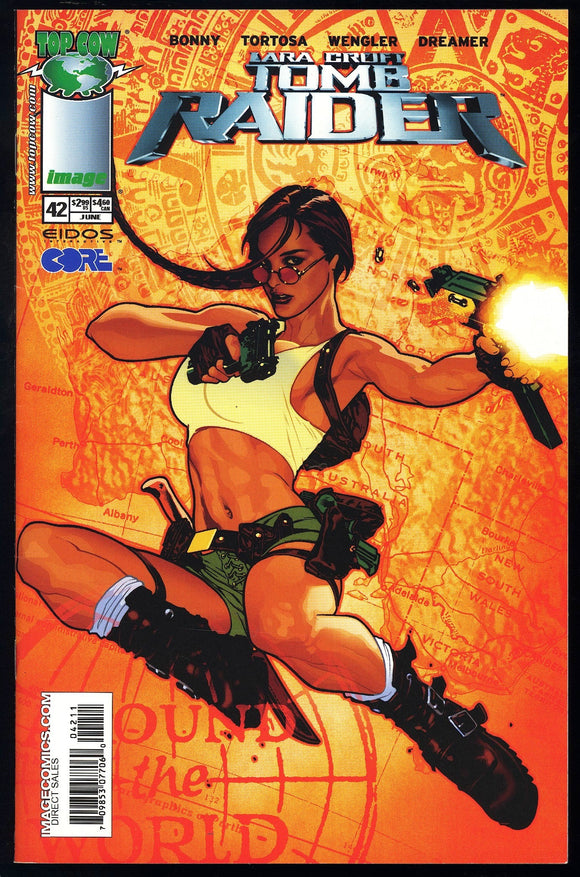 Tomb Raider #42 Image 2004 (VF/NM) Adam Hughes Cover Art!