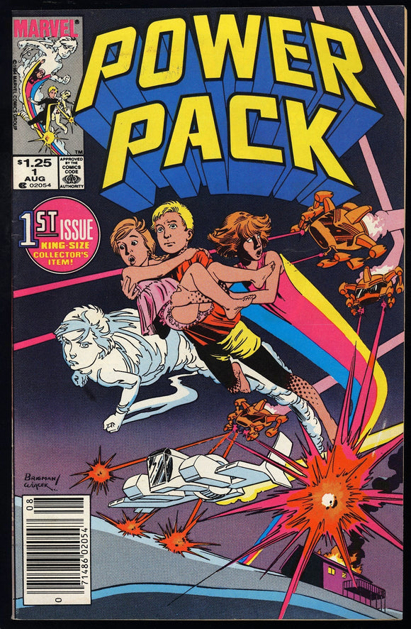 Power Pack #1 Marvel 1984 (VF/NM) Canadian Price Variant! 1st Appearance!