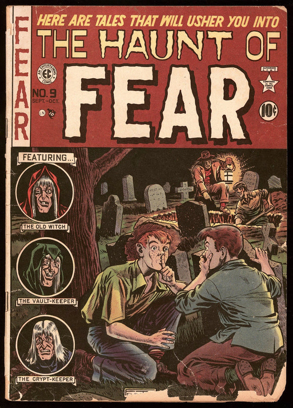 The Haunt of Fear #9 EC 1951 (GD) Pre-Code Horror! Crypt Keeper Begins!