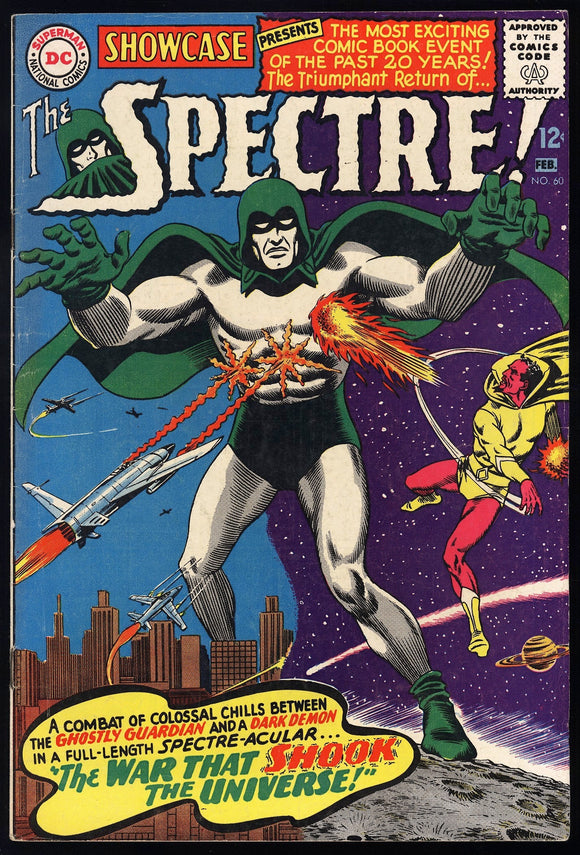 Showcase #60 DC 1966 (FN) 1st Silver Age Spectre! 1st Azomodus!