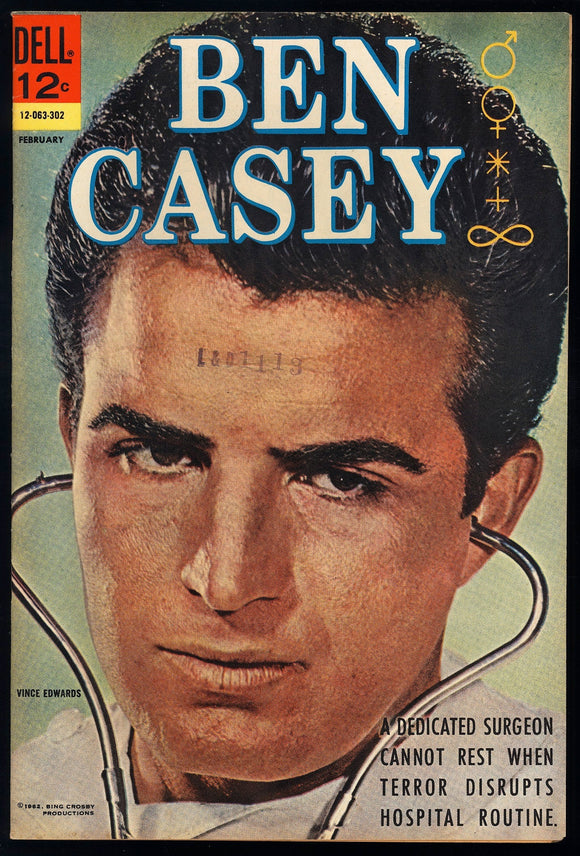 Ben Casey #4 Dell 1963 (VF+) Marijuana & Heroin Use Story!