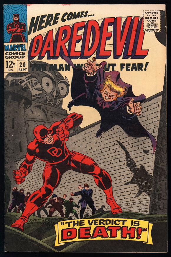 Daredevil #20 Marvel 1966 (VF/NM) 1st Gene Colan Art on Daredevil!