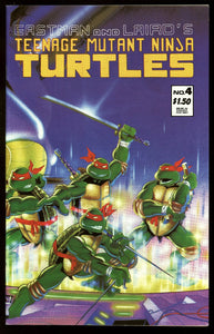 Teenage Mutant Ninja Turtles #4 Mirage 1987 (NM-) Rare 2nd Printing!