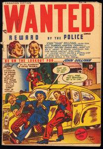 Wanted Comics #14 1947 (G/VG) 2 Page Marijuana Story! Canadian Edition!