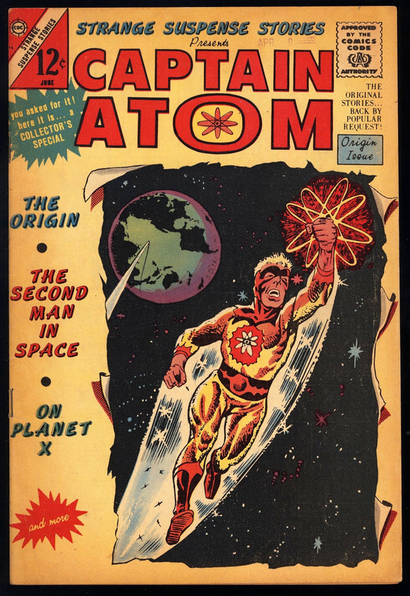 Strange Suspense Stories #75 1965 (FN+) Captain Atom Origin Issue!