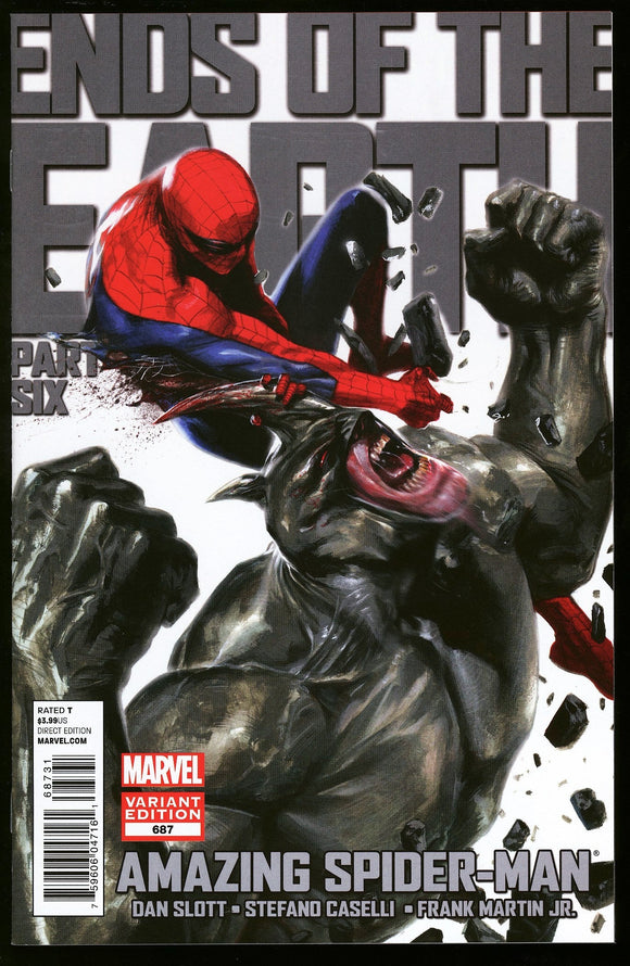 Amazing Spider-Man #687 Marvel 2012 (NM) 1:15 Dell'Otto Variant!