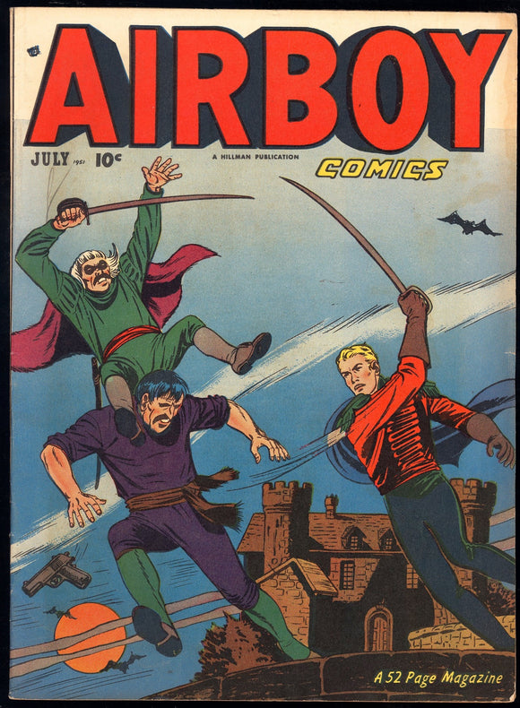 Airboy Vol. 8 #6 Hillman Publications 1951 (VG/FN) Golden Age HTF!
