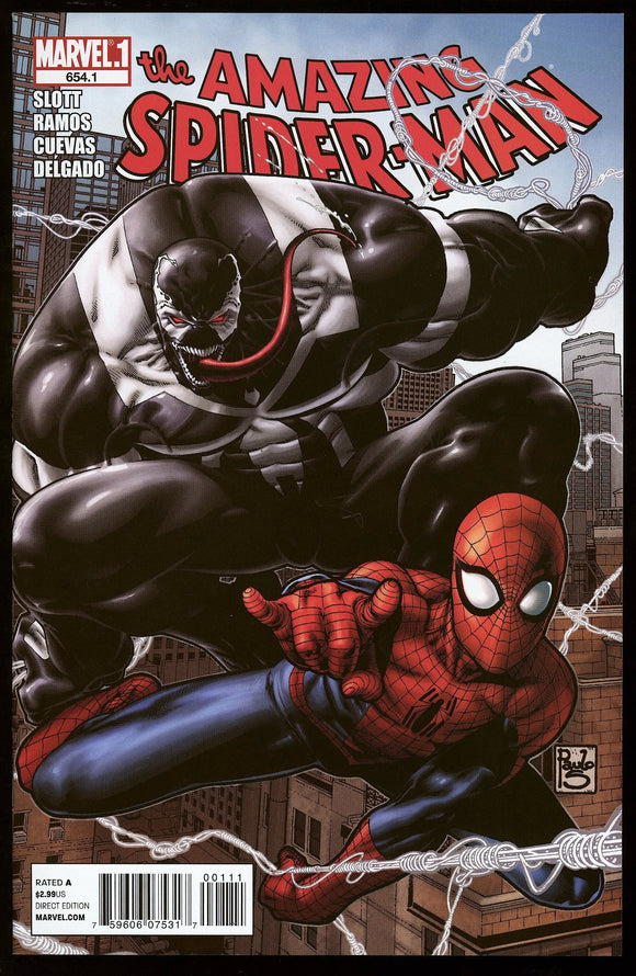 Amazing Spider-Man #654.1 Marvel 2011 (NM+) 1st Full Flash Thompson as Venom!