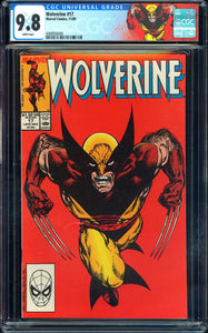 Wolverine #17 CGC 9.8 (1989) Classic John Byrne Cover!