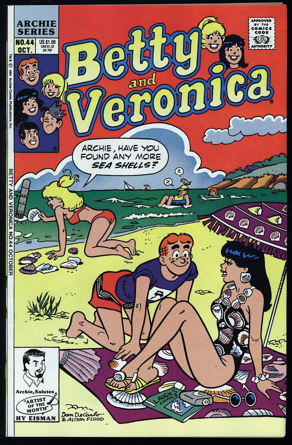 Betty and Veronica #44 Archie Comics 1991 (NM) Good Girl Art!